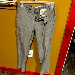 Brooks Brothers 34W/30L grey plaid dress slacks
